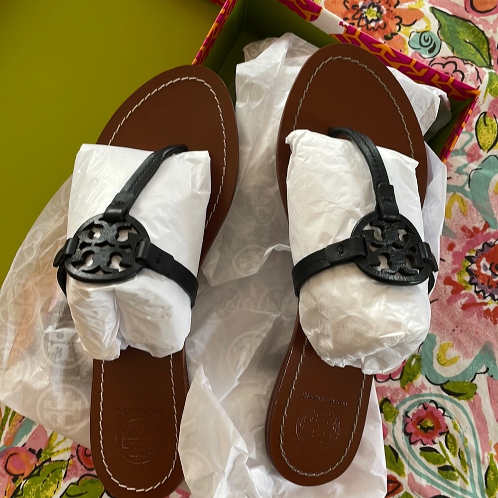 Brand new Tory Burch sandals never worn